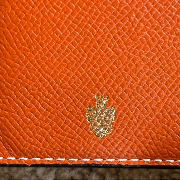 Les Tanneries du Puy Orange Leather Wallet - Picture 5 of 7